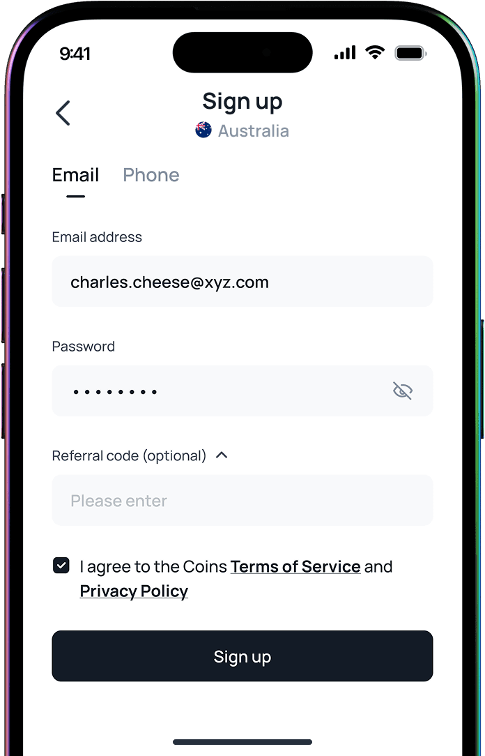 Create & Secure Your Account